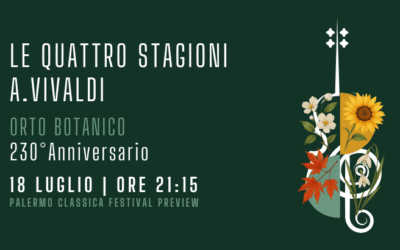 Preview of the 15th Palermo Classical Festival: Vivaldi’s Four Seasons